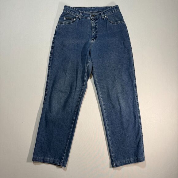 VINTAGE Lee Riveted Mom Jeans Circa 1992 Med Wash, Very Soft, Tapered Leg 2/$25 - Picture 2 of 13